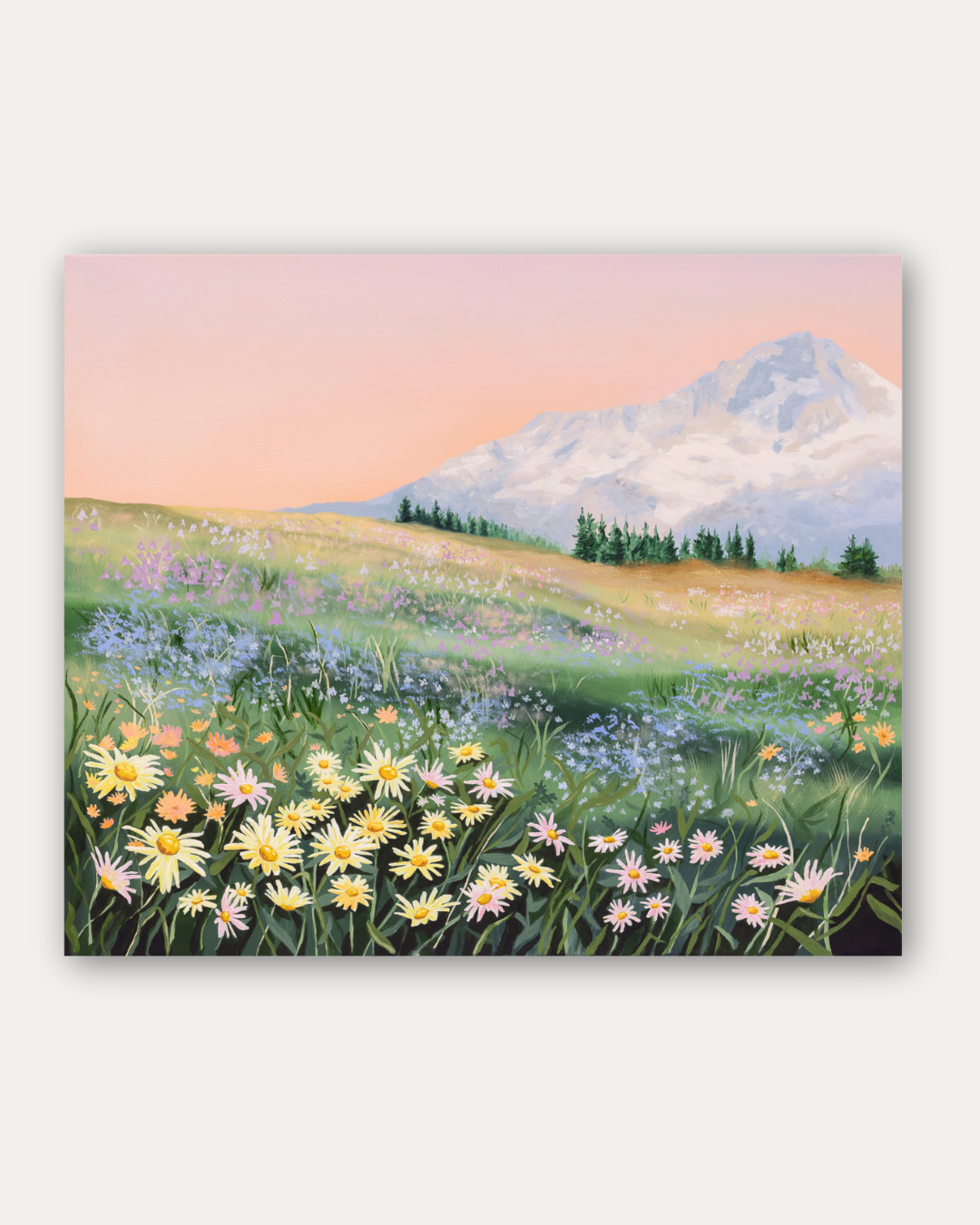 "Alpine Meadows" Original - 24x20"