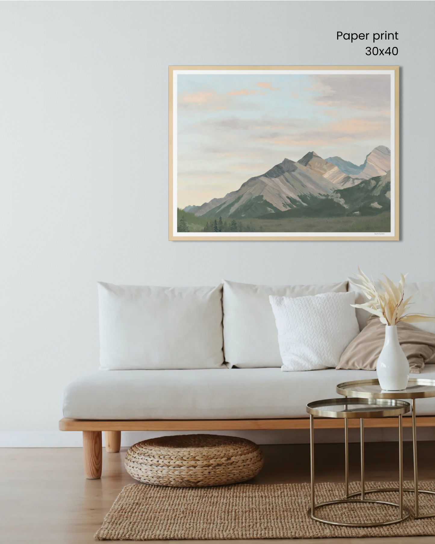 "Where Light Lingers" Print (Kananaskis)