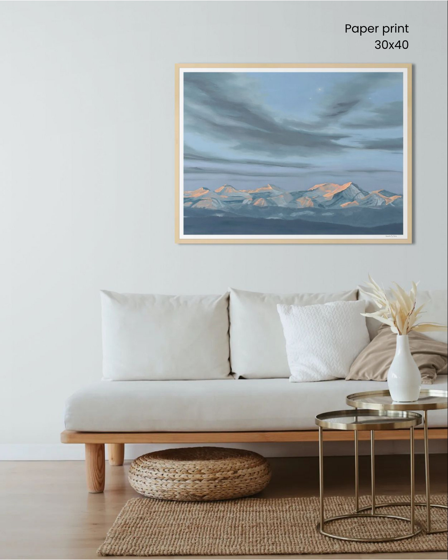 "Where Light Begins" Print (Kananaskis)