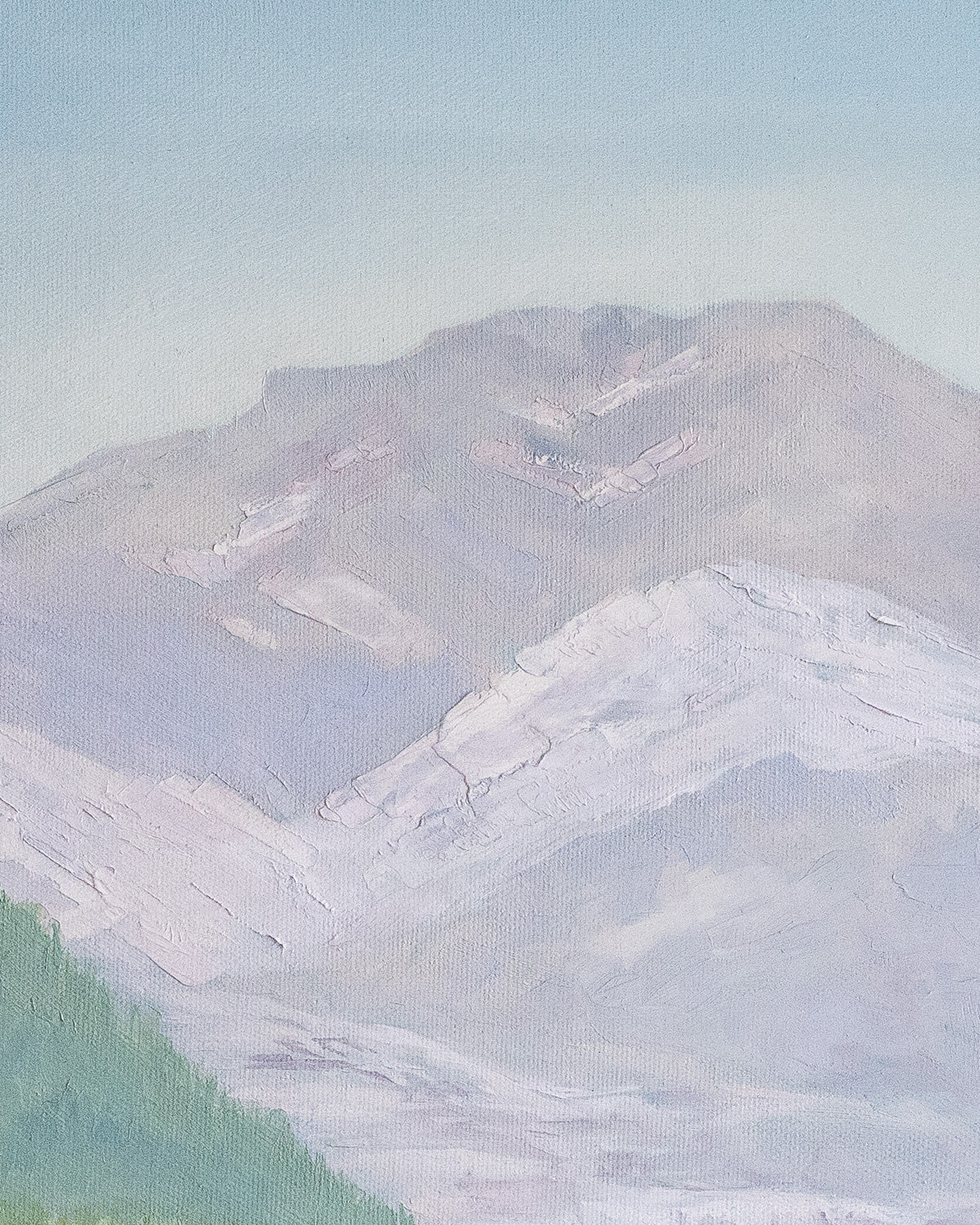 "Where Water Rests" Original - 24x20" (Barrier Lake, Alberta)
