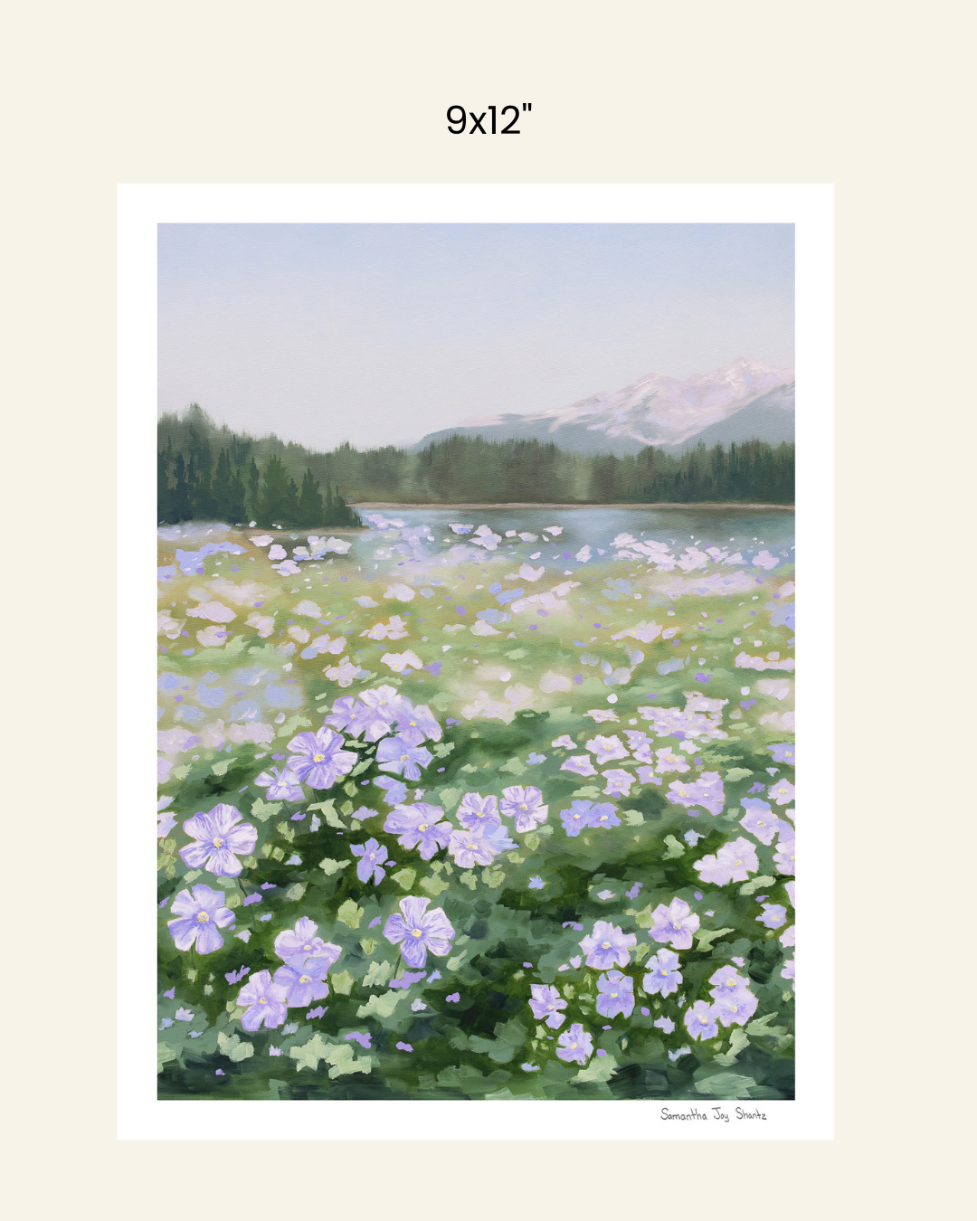 "Quarry Lake" Print