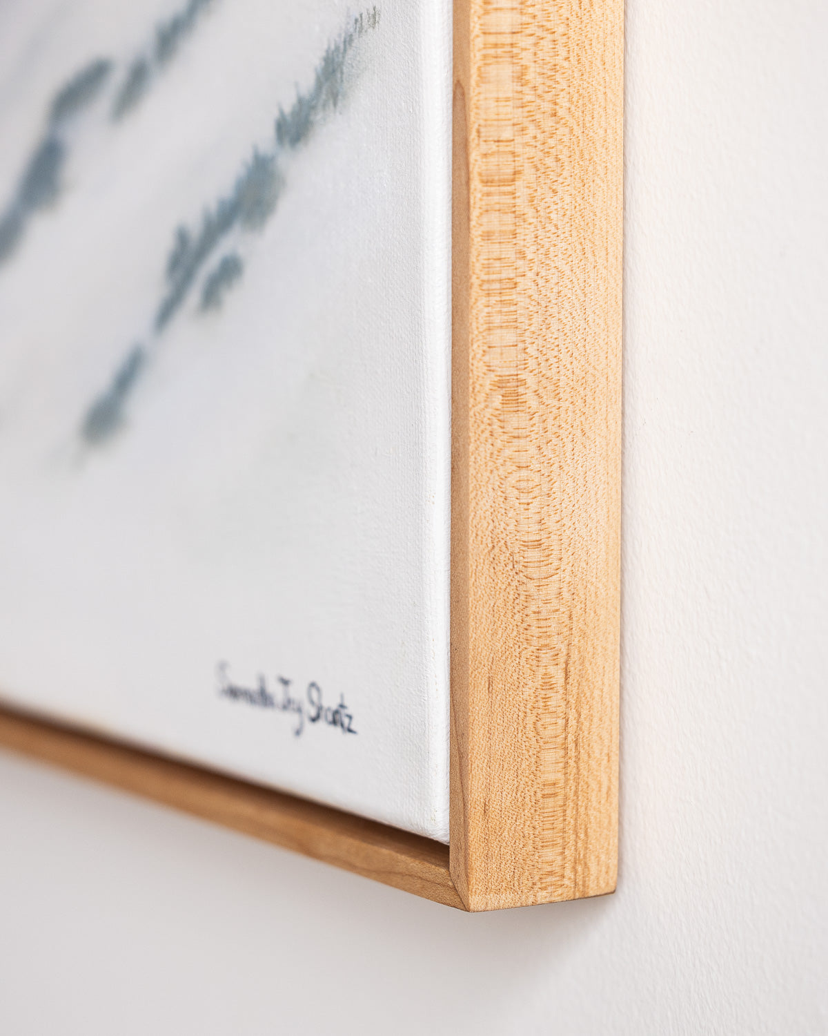 "Where We Meet the Moon" Original - 30x24" (Three Sisters, AB)