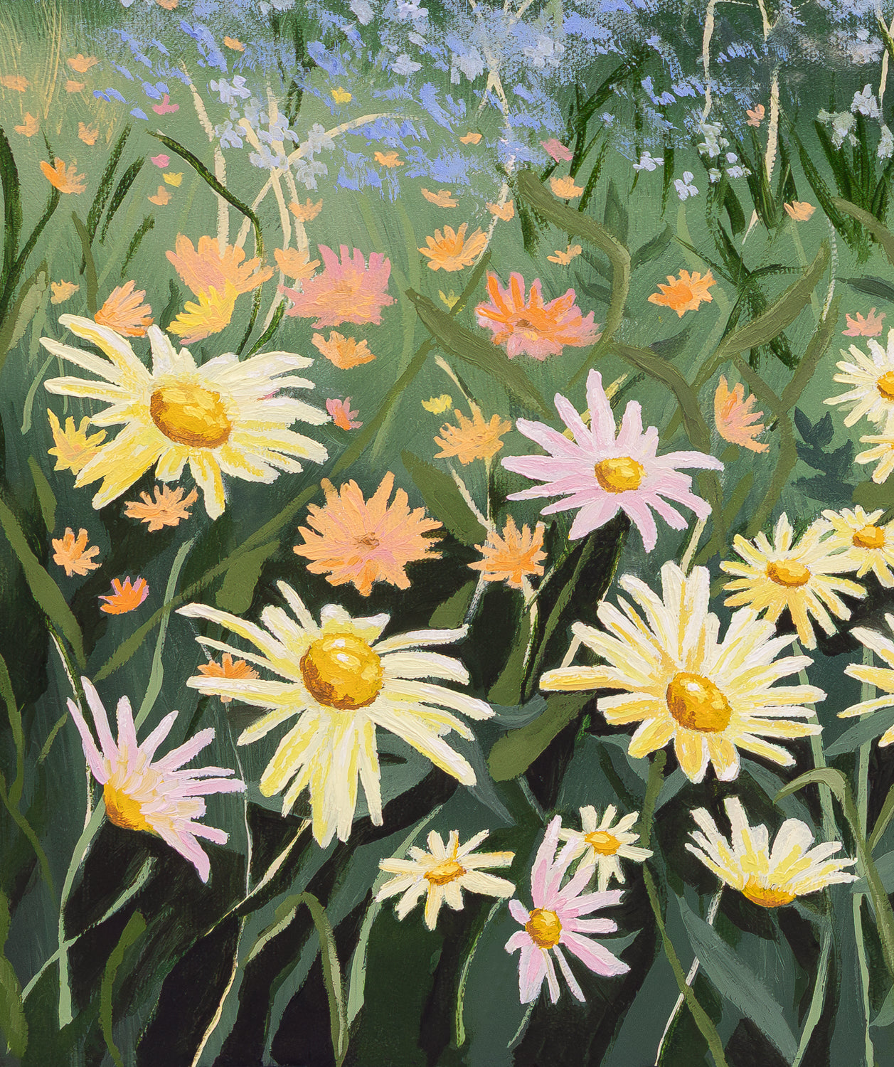 "Alpine Meadows" Original - 24x20"