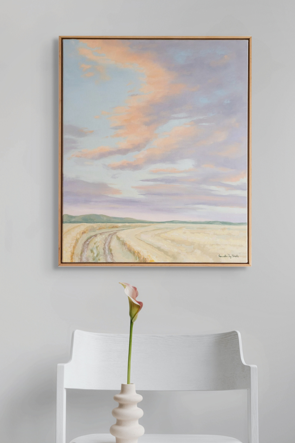 "Where Memories Blush" Original - 20x24"