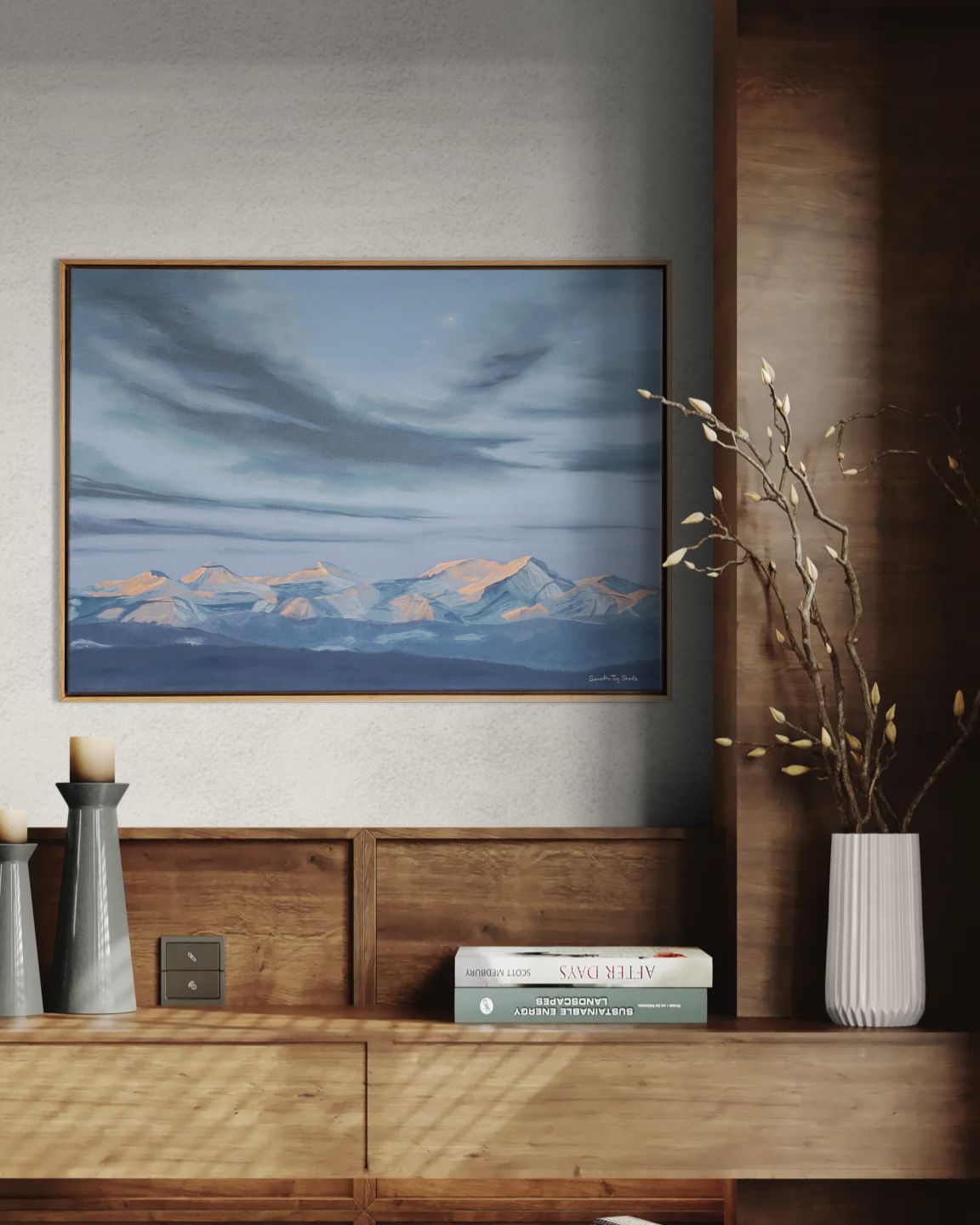 "Where Light Begins" Original - 28x20" (Kananaskis, Alberta)