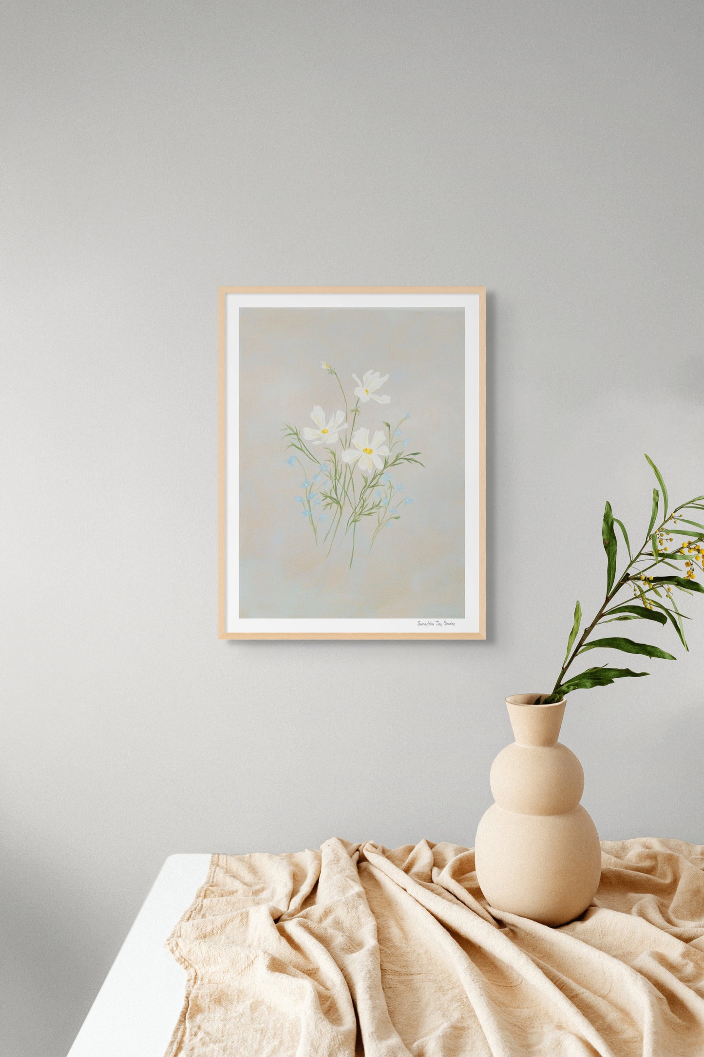 "A Little Something Blue" Print
