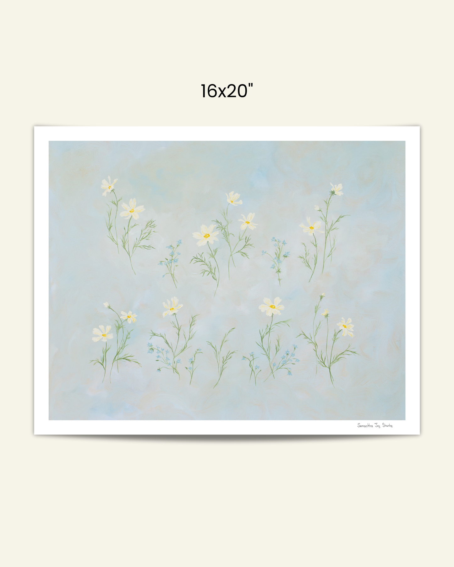 "Something Blue" Print