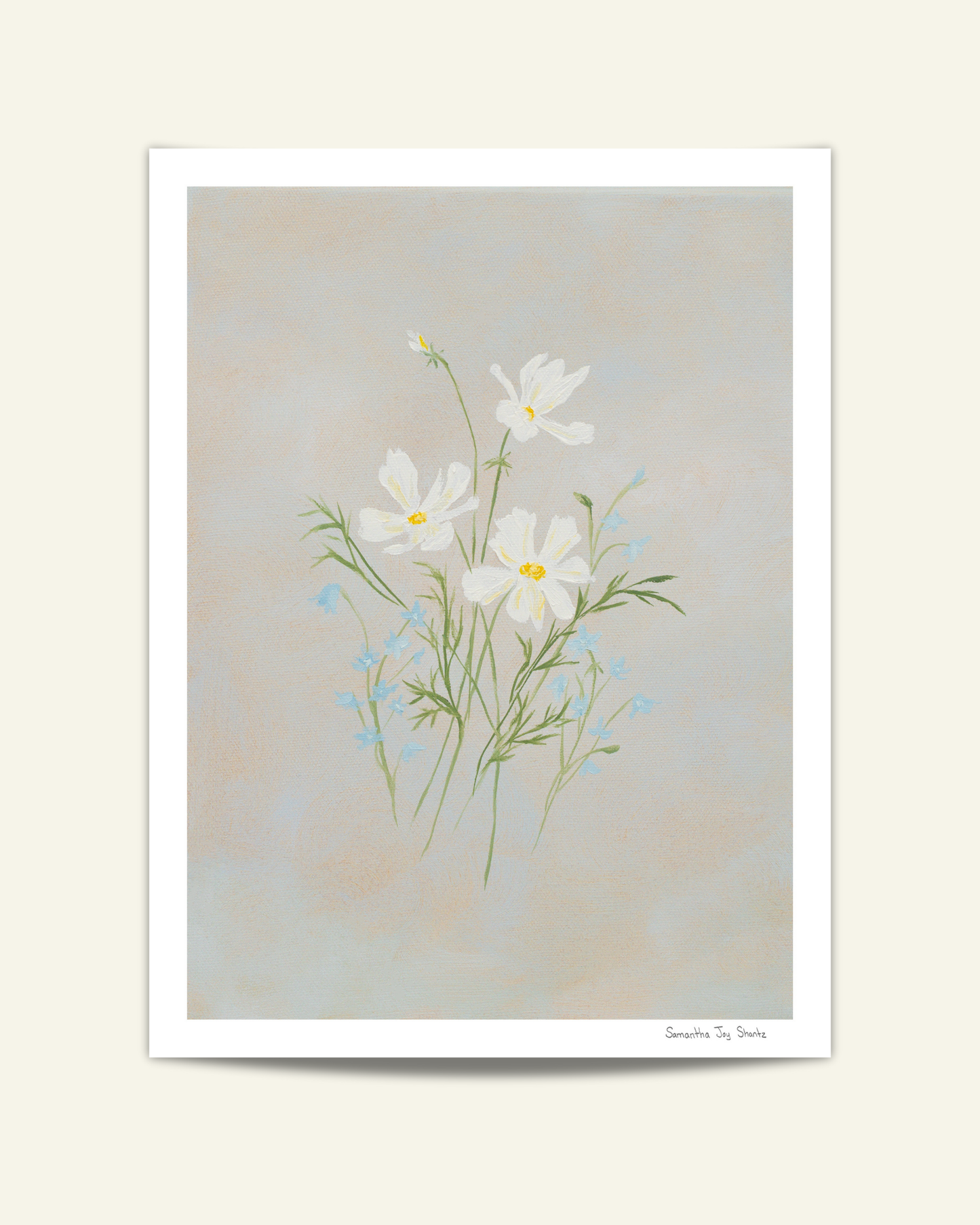 "A Little Something Blue" Print