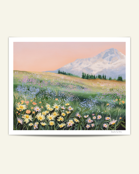 "Alpine Meadows" Print