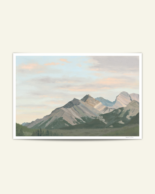 "Where Light Lingers" Print (Kananaskis)