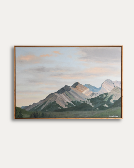 "Where Light Lingers" Original - 30x20" (Kananaskis, Alberta)