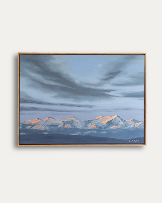 "Where Light Begins" Original - 28x20" (Kananaskis, Alberta)