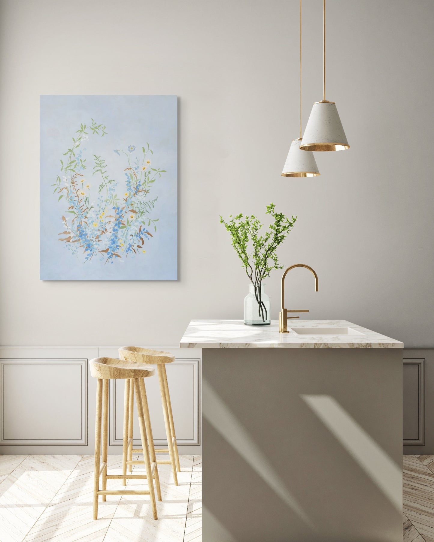 "Meadow's Breath" Original - 30x40"