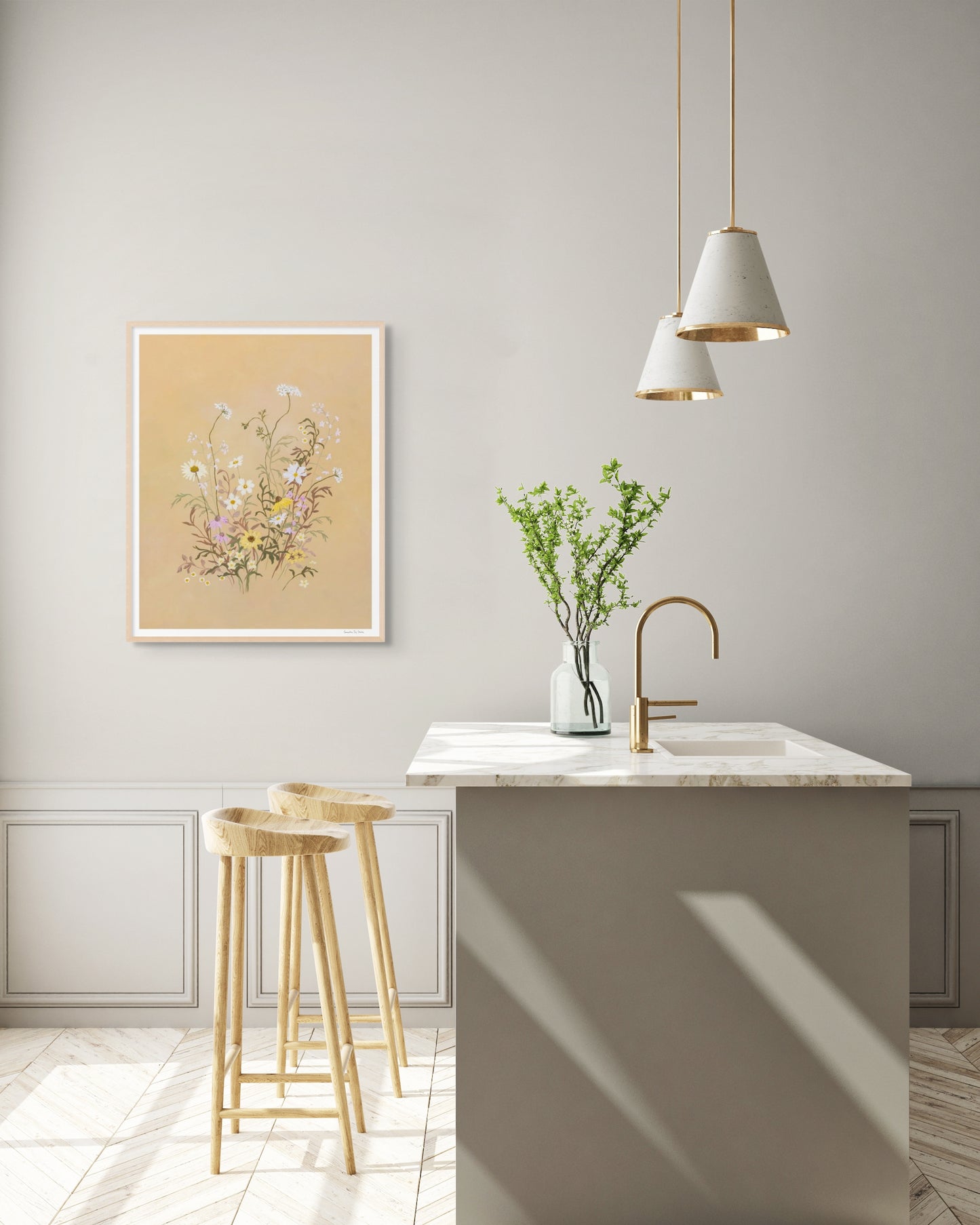 "Honey" Print